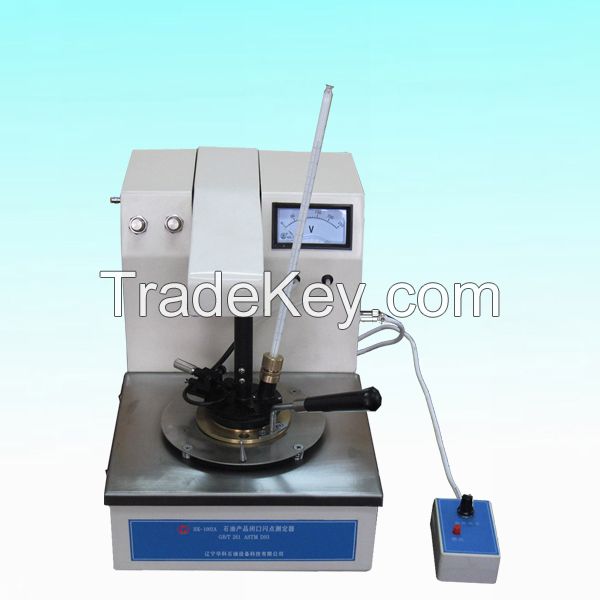 Closed-cup flash point tester for petroleum productsÃ¯Â¼ï¿½Pensky -Martin method) (semi-automatic model) 