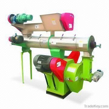 MZLH-520ring die pellet machine:dual belt driven style and stable work