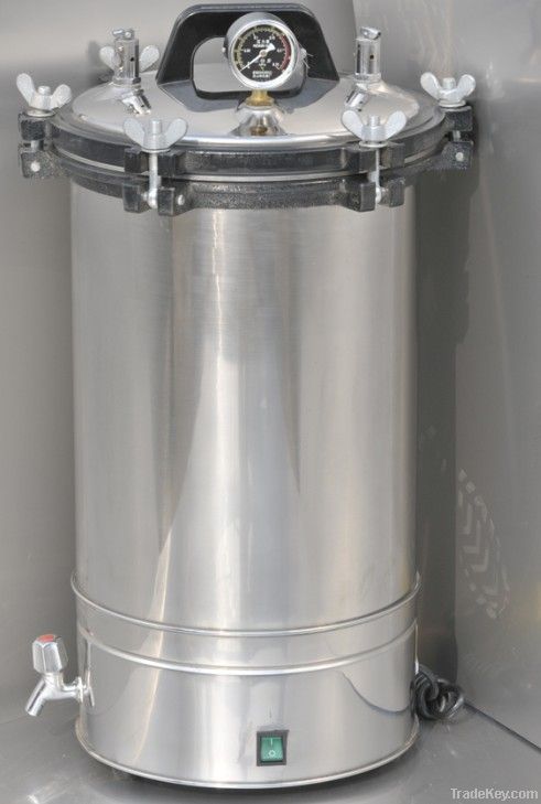 Electric heating system portable autoclave