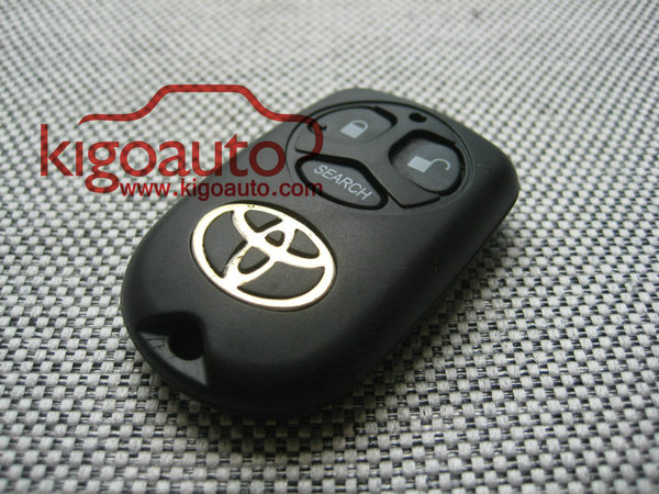 3button remote case for Toyota Corolla