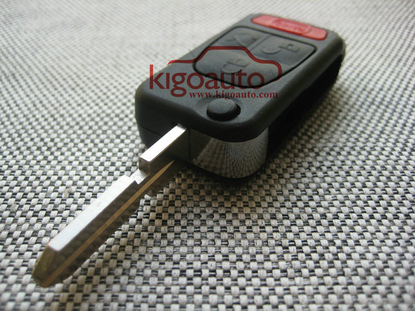 4button flip key shell for Mercedes