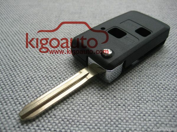 flip key shell 2 button for Toyota