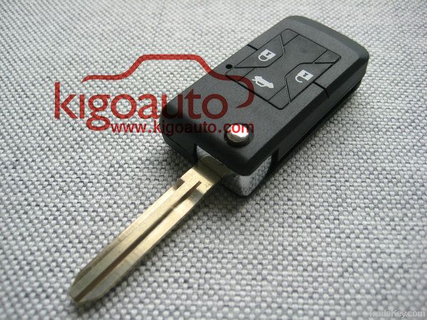 flip key shell 3 button for Toyota