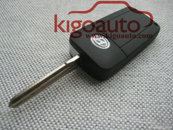  3 button flip key shell for Hyundai
