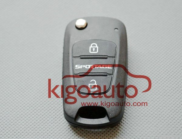 flip key shell for Kia Sportage