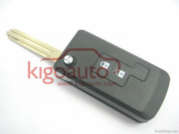 2b flip key shell for Nissan 