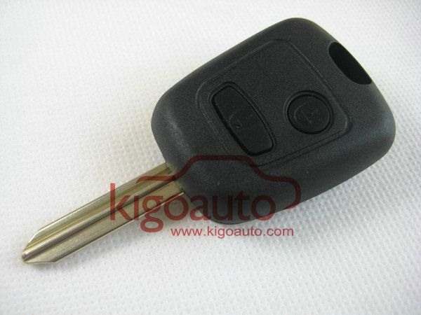 Remote key shell 2  buttons SX9 for Citroen