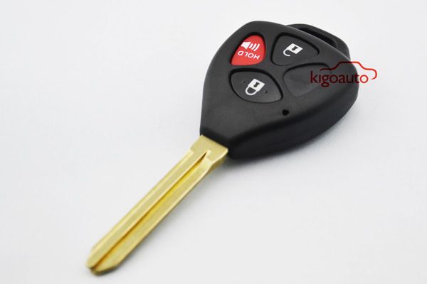 Remote key shell 3 buttons