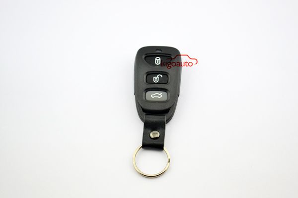 Remote case 3 button+panic for Hyundai