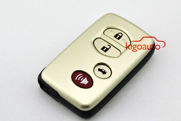 Smart key 4 button for Toyota