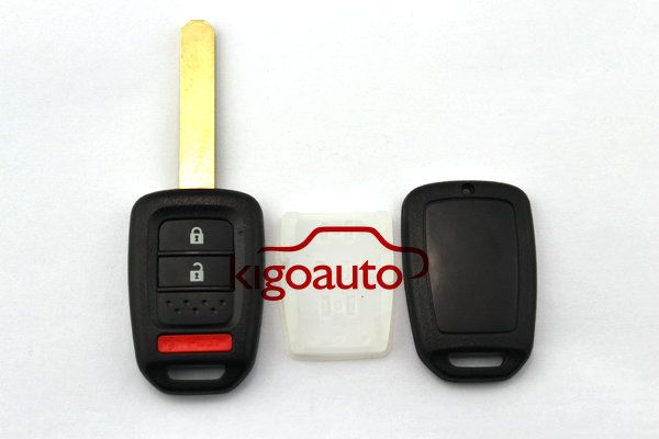 Remote key shell 2 button+panic for Honda