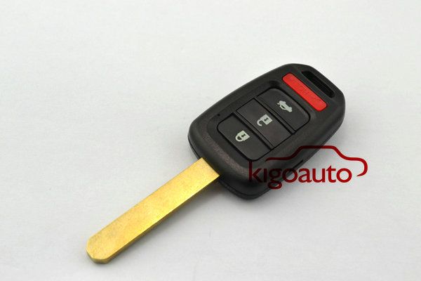 Remote KEY FOB 3button+panic for Honda