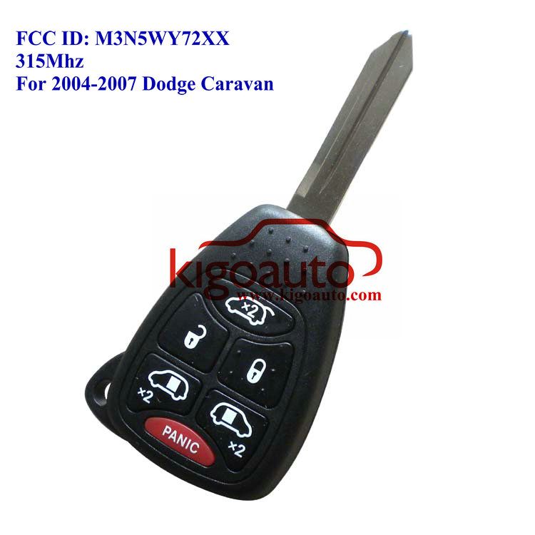 Remote key for Dodge Caravan