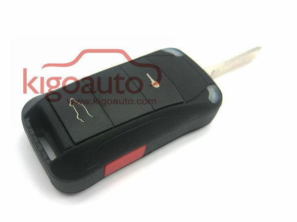 Remote key shell 2+1 button for Porsche