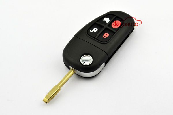 Flip key shell for Jaguar