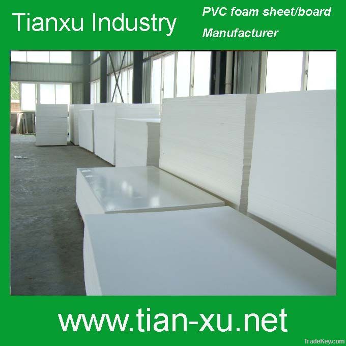 pvc foam sheet from 1mm--25mm