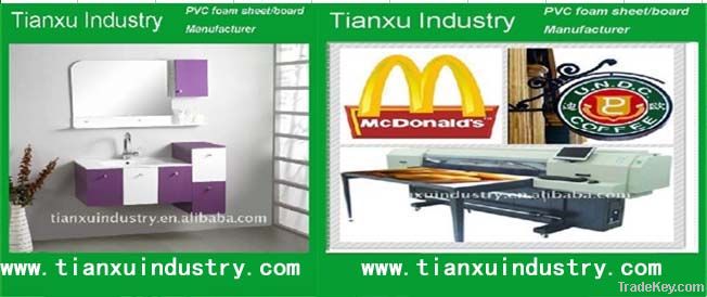 Lead free pvc foam sheet for advertising