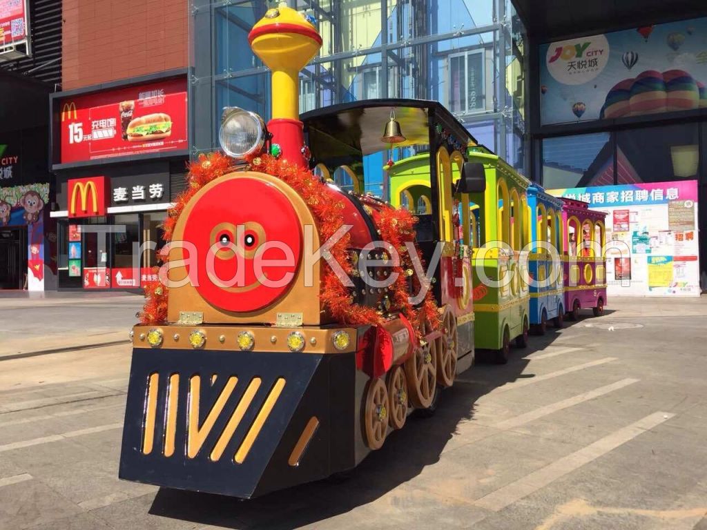 Traditional Trackless Train