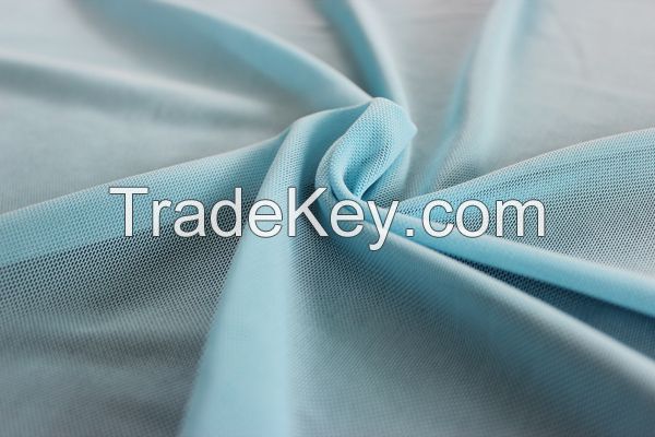 Nylon spandex power mesh fabric for lingerie and garment
