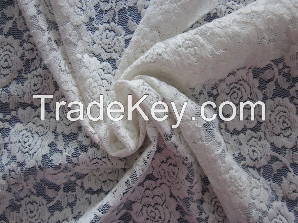 Malt Cotton Lace Fabric