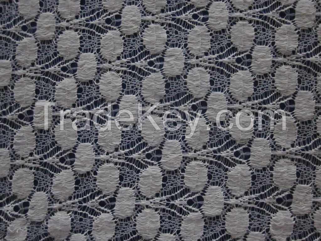 cotton nylon lace fabric