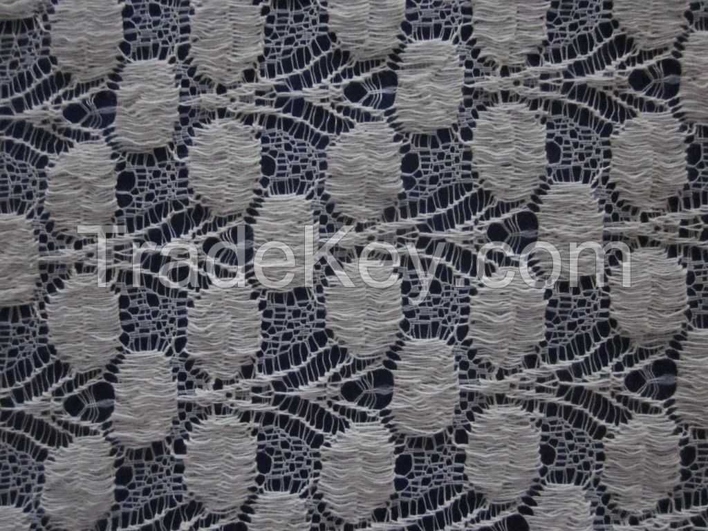 cotton nylon lace fabric