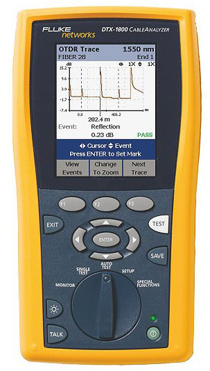 Fluke DTX-1800 Cable Analyzer