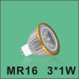 LED spotlight MR16 3*1W