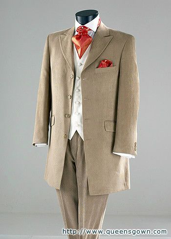 2014 new casual Men wedding suit male slim one button suit outerwear suits for men wedding beige