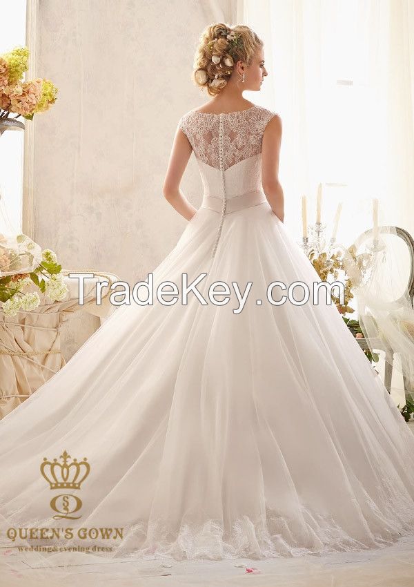 The new High Quality Cheap Price  bride wedding dress 