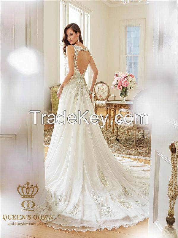 The new lace bride wedding dress High Quality Cheap Price wedding dresses Sister Dress