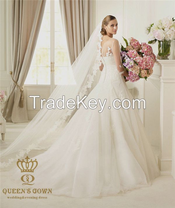 The bridal wedding dress wedding gown, tailored factory outlets