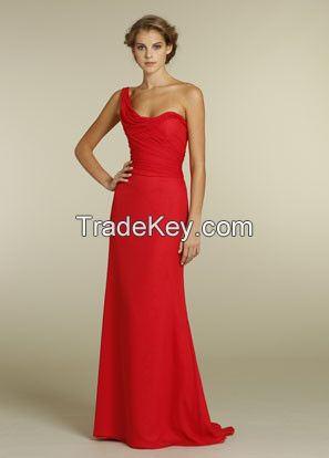 The new long section of the bride and bridesmaid dresses, evening dresses, factory direct