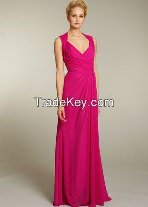 Fashion Slim Long bridesmaid dresses, evening dresses, tailored factory outlets