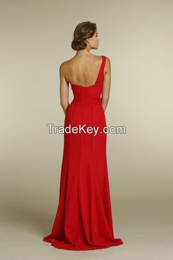 The new long section of the bride and bridesmaid dresses, evening dresses, factory direct