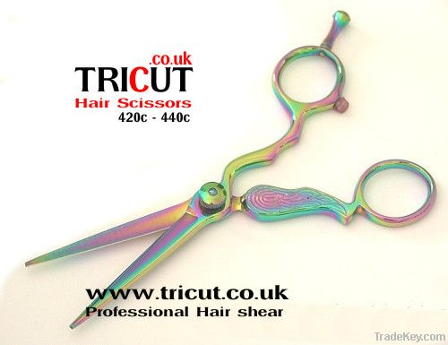 Multicolor Professional Hair Barber Scissors , Barber