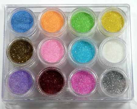 Glitter Powder Set For Nail Art