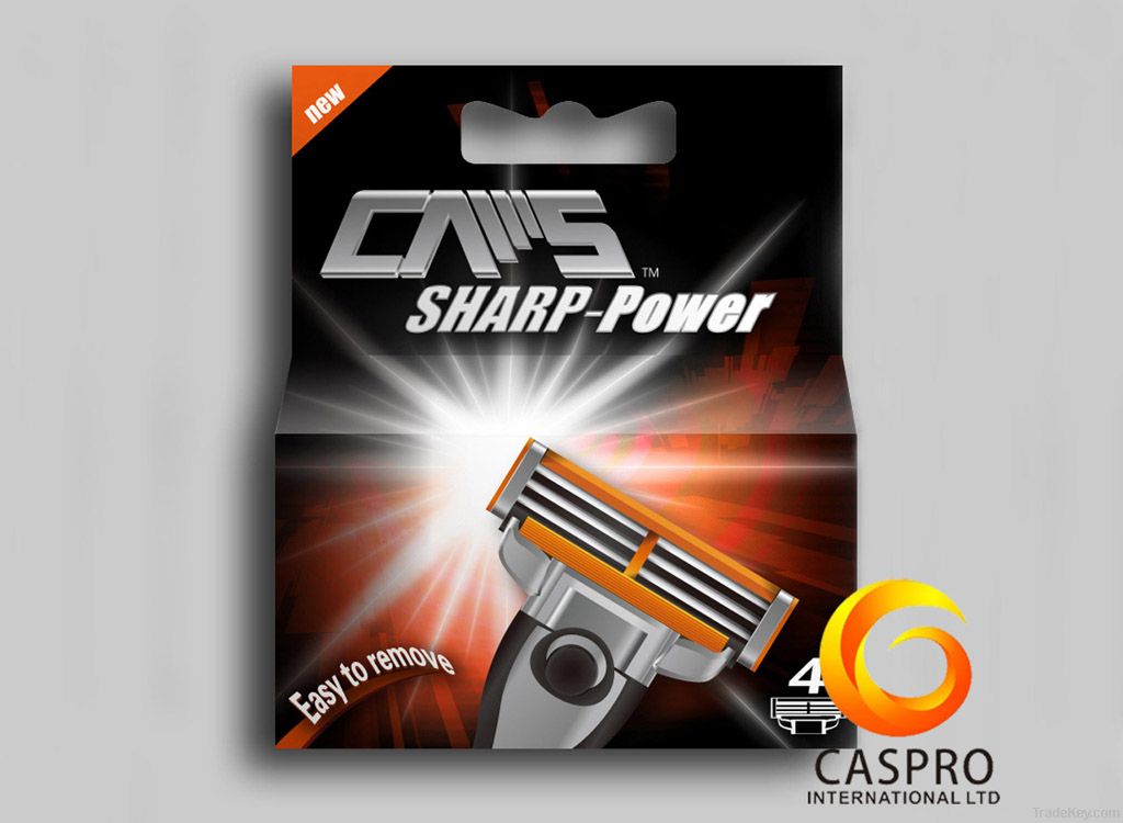 CAS sharp-power shaving razor blade