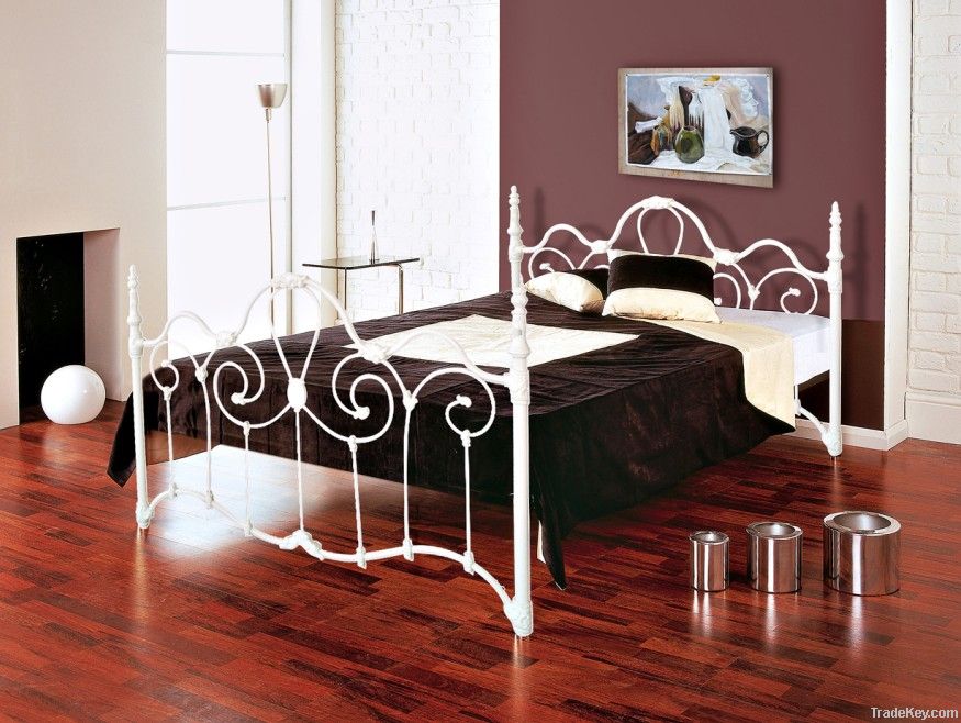Double Frame Metal Bed