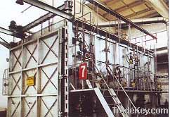 Kiln or oven for grinding wheel production line