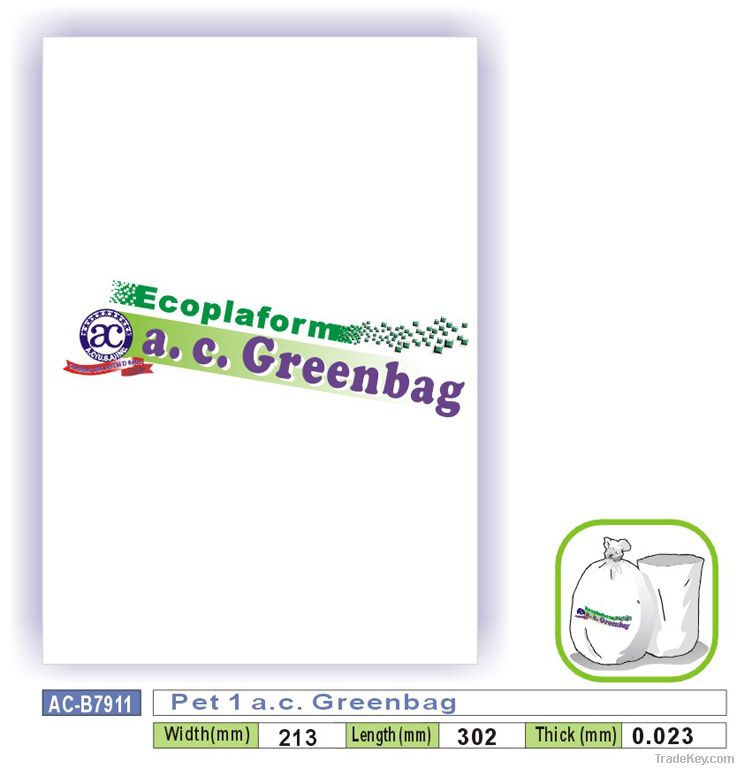 Pet 1 a.c. Greenbag