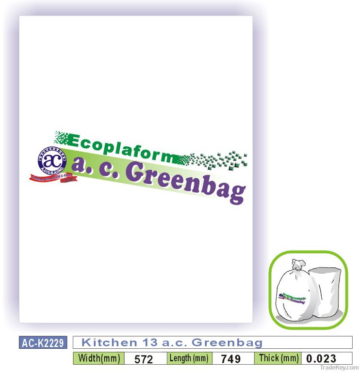 Kitchen 13 a.c. Greenbag