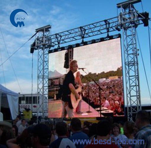 P16 outdoor led display for video advertising