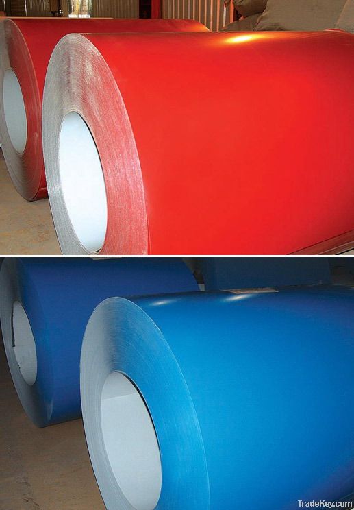 High corrosion resistance prepainted galvanized steel coil