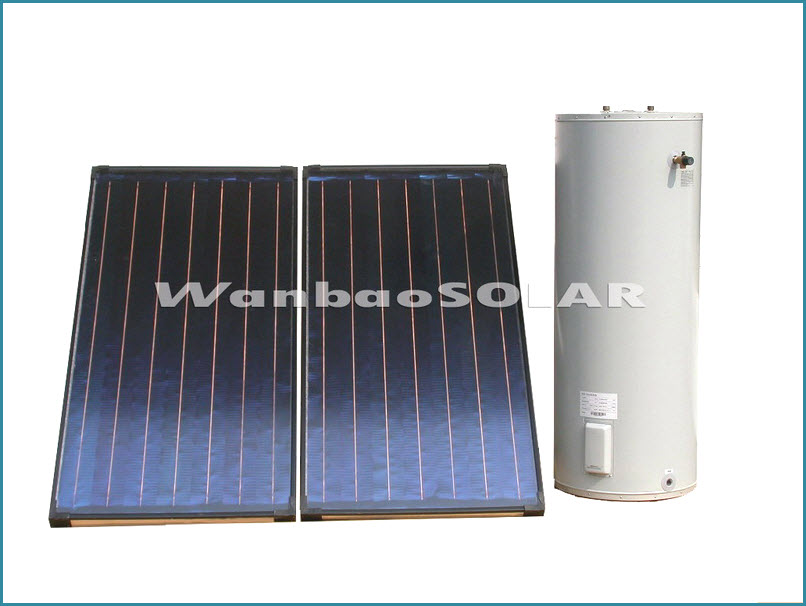 Flat Panel Solar Water Heater