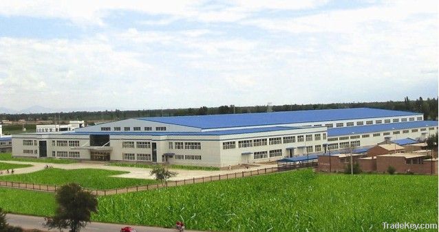 steel structure and office block