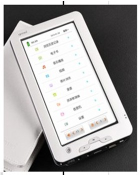 7 inch ebook promote selling with touch panel