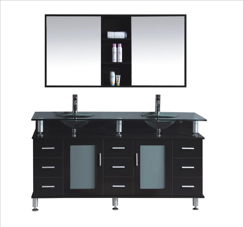 Modern bathroom cabinet/bath cabinet/solid wood bathroom cabinet