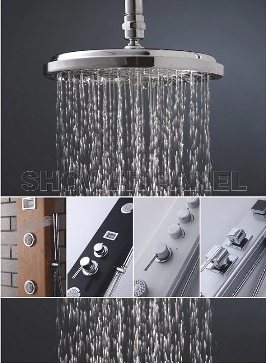 shower panel/bathroom wall panel/tempered glass shower wall panel
