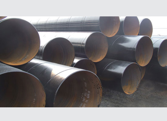 Spiral welded steel pipe